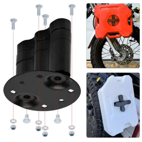 Fastener for jerrycan double