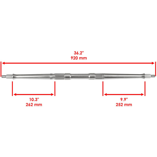 rear shaft Can-am DS650 705500051