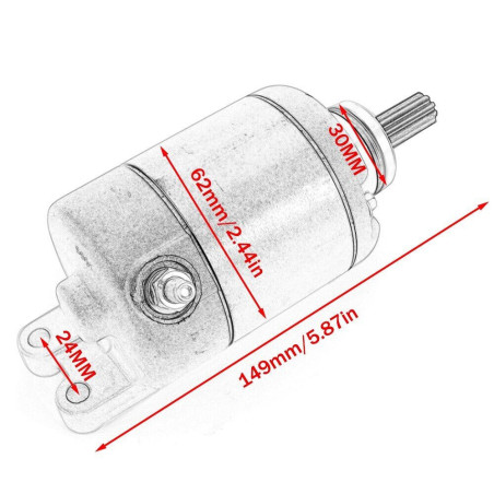 Starter KTM 400 450 525 59040001000