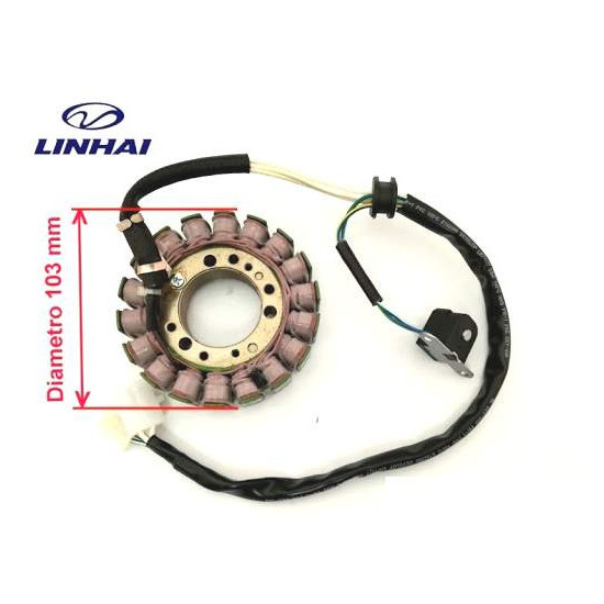 Stator Stator Linhai 260 300 24001a 103mm