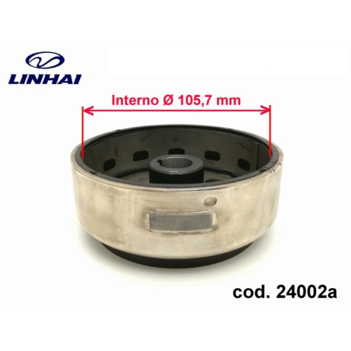 Flywheel rotor Linhai 300 24002a 105mm