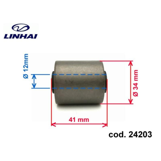 Engine bushing linhai 260 300 400 24203
