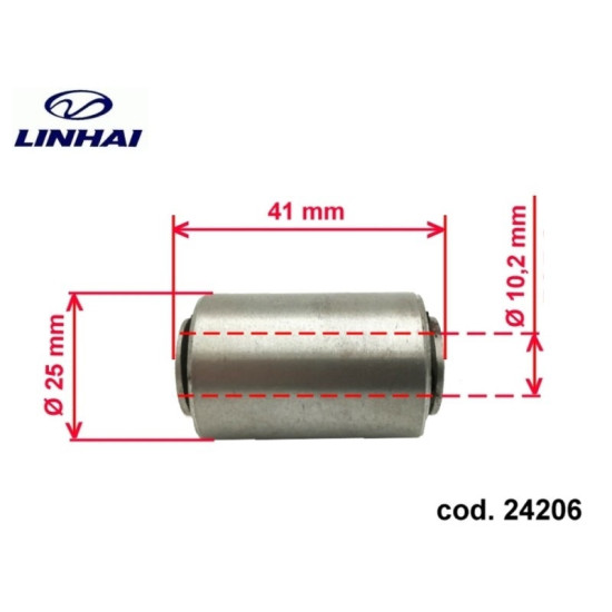 Engine bushing linhai 260 300 400 24206