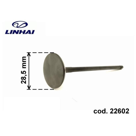 Exhaust valve Linhai 260 300 22602