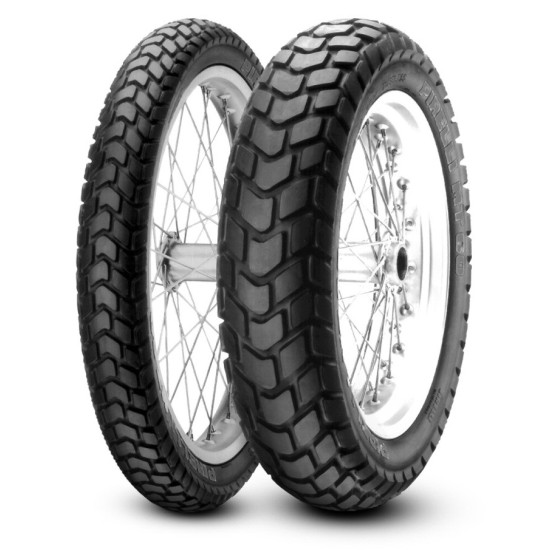 PIRELLI TIRE 100 90-19 MT60 57H TL M C FRONT DOT 07-31 2022