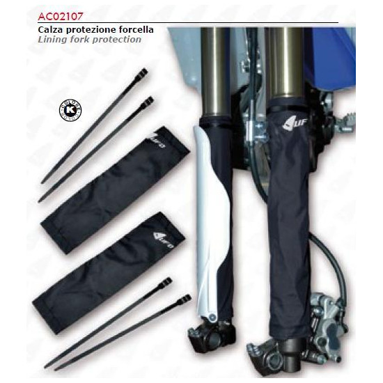 UFO nylon shock absorber spring protector color BLACK