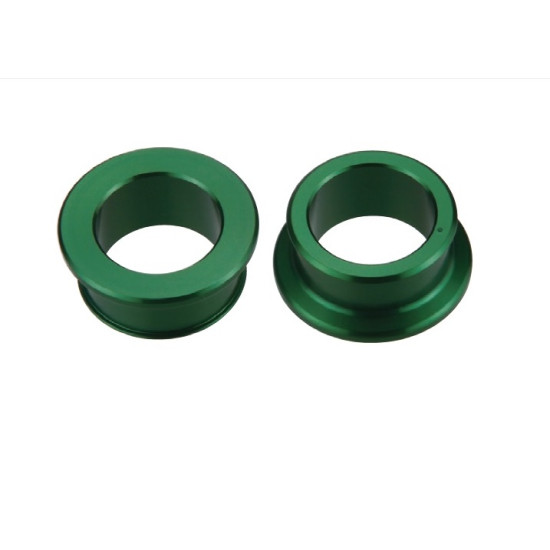 ACCEL rear wheel bushings KAWASAKI KX/KXF '03-'18, SUZUKI RMZ 250 '04-'06 color green (11-1042-1)