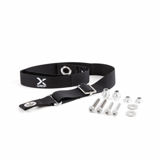 X-GRIP PASEK DO WYCIĄGANIA MOTOCYKLA TYŁ GASGAS EC F , MC F , EX F ,2024- DŁUGOŚĆ 460-520MM KOLOR CZARNY