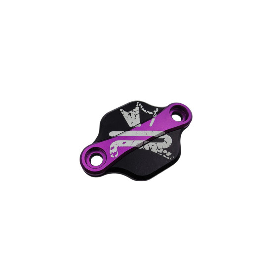 OBTURATEUR POMPE A HUILE BICOLORE MECABOITE KRM ADAPT. DERBI AM6 NOIR VIOLET