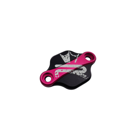 OBTURATEUR POMPE A HUILE BICOLORE MECABOITE KRM ADAPT. DERBI AM6 NOIR ROSE