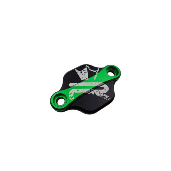 OBTURATEUR POMPE A HUILE BICOLORE MECABOITE KRM ADAPT. DERBI AM6 NOIR VERT