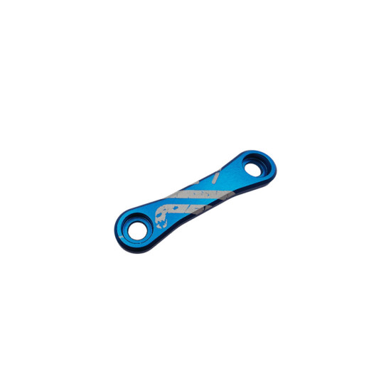 COUVERCLE OBTURATEUR POMPE A HUILEBICOLORE MECABOITE KRM ADAPT. DERBI AM6 BLEU