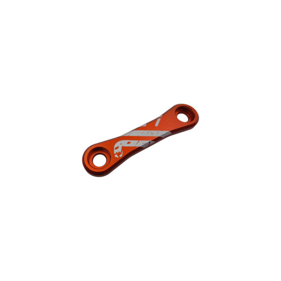 COUVERCLE OBTURATEUR POMPE A HUILEBICOLORE MECABOITE KRM ADAPT. DERBI AM6 ORANGE