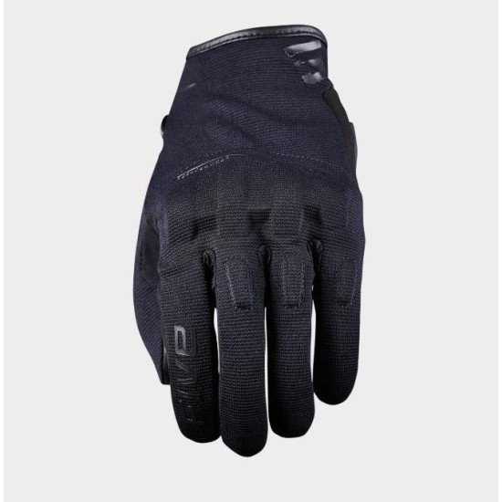 FIVE GLOVES RĘKAWICE TEKSTYLNE DAMSKIE RS4 EVO WOMAN KOLOR CZARNY ROZMIAR 6 S