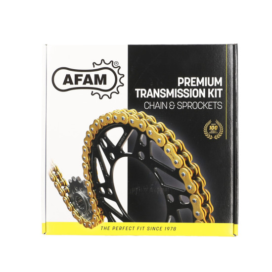 KIT CHAINE AFAM ADAPT. CF MOTO MT650 12- 20 15X46 DEMULT.ORIGINE