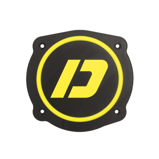 CACHE OBTURATEUR BOITE A AIR DOPPLER ADAPT. MRT - 2022 VERSION LOGO DOPPLER NOIR JAUNE