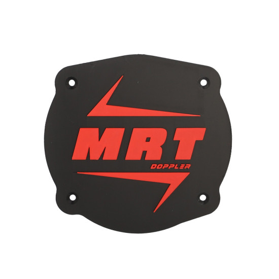 CACHE OBTURATEUR BOITE A AIR DOPPLER ADAPT. MRT - 2022 VERSION LOGO MRT NOIR ROUGE