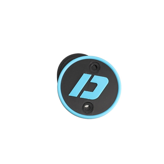 CACHE OBTURATEUR BOITE A AIR DOPPLER ADAPT. DERBI SENDA NOIR TURQUOISE