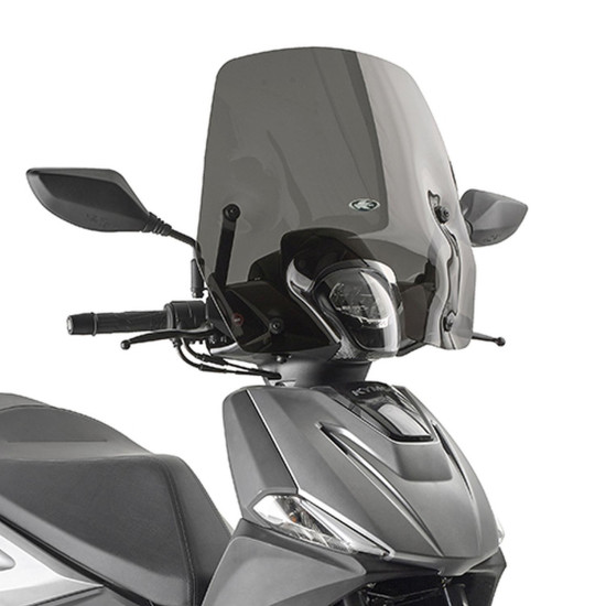 KAPPA 2026 09 SZYBA KYMCO AGILITY NX 125 26, PRZYCIEMNIANA 32,5 X 52 CM - POTRZEBNE MOCOWANIE A6131AK