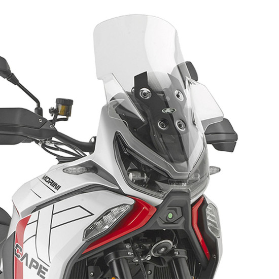 KAPPA 2026 09 SZYBA MOTO MORINI X-CAPE 1200 26, 53 x 43,5 CM PRZEZROCZYSTA 6,5 CM WYŻSZA OD ORYGINALNEJ