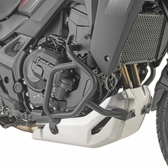 KAPPA 2026 09 GMOLE OSŁONY SILNIKA HONDA XL 750 TRANSALP E-CLUTCH 26, KOLOR CZARNY