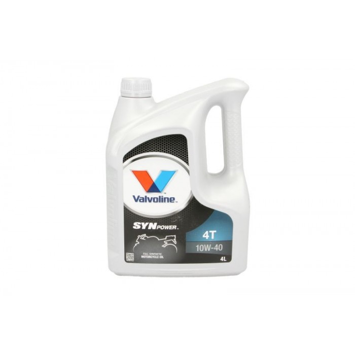 Valvoline SYNPOWER 4T 10w40 fully synthetic oil 4L