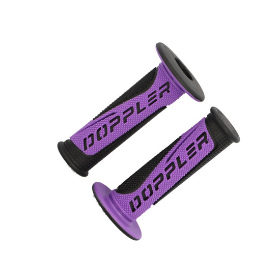 VAIRO RANKENĖLĖS DOPPLER GRIP RADICAL BLACK PURPLE PORA
