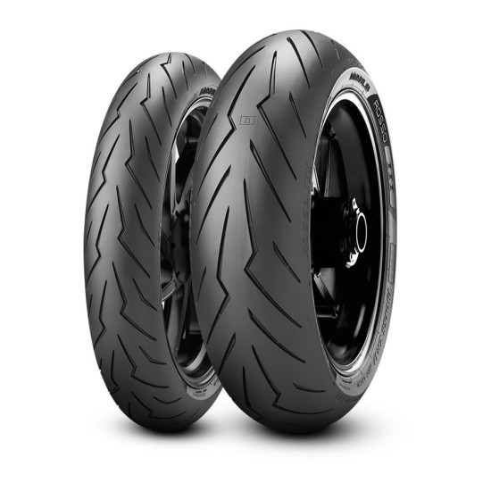 TYRE -MOTORCYCLE- 17 110 70 ZR 17 PIRELLI DIABLO ROSSO 3 FRONT M C 54 W TL