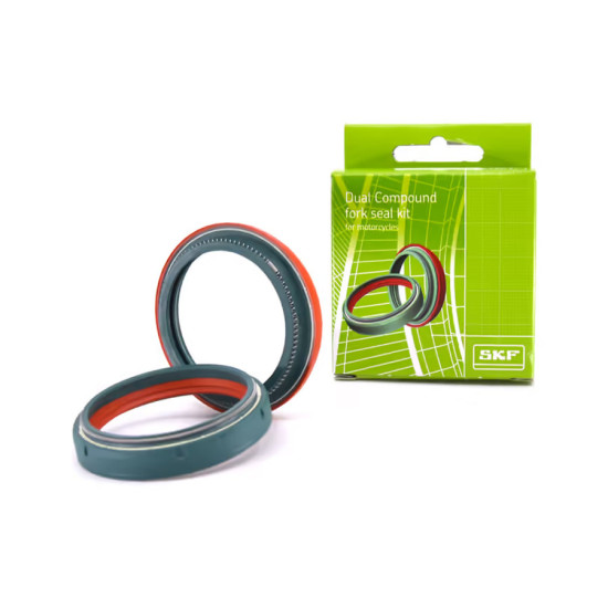 KIT JOINT SPI + CACHE POUSSIERE MOTO ADAPT. KAYABA DUAL COMPOUND DIAMSPI 46X58,15X8,5 SKF