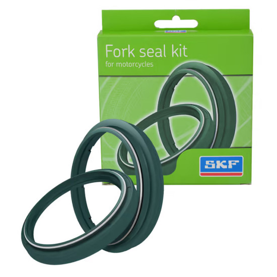 KIT JOINT SPI + CACHE POUSSIERE MOTO ADAPT. SHOWA VERT DIAM SPI 43X54X9 SKF