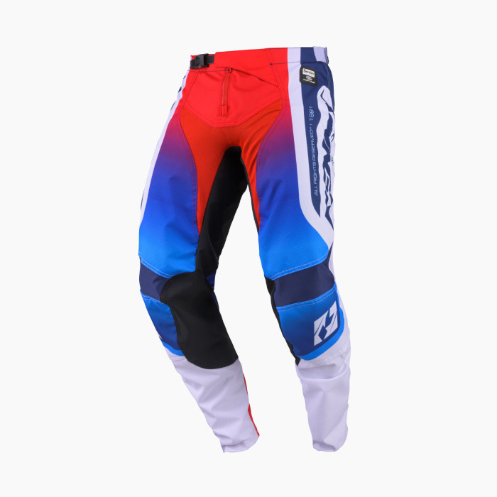 KENNY RACING KELNĖS CROSS ENDURO FORCE RACE PATRIOT SPALVA BALTA MĖLYNA RAUDONA DYDIS L 34