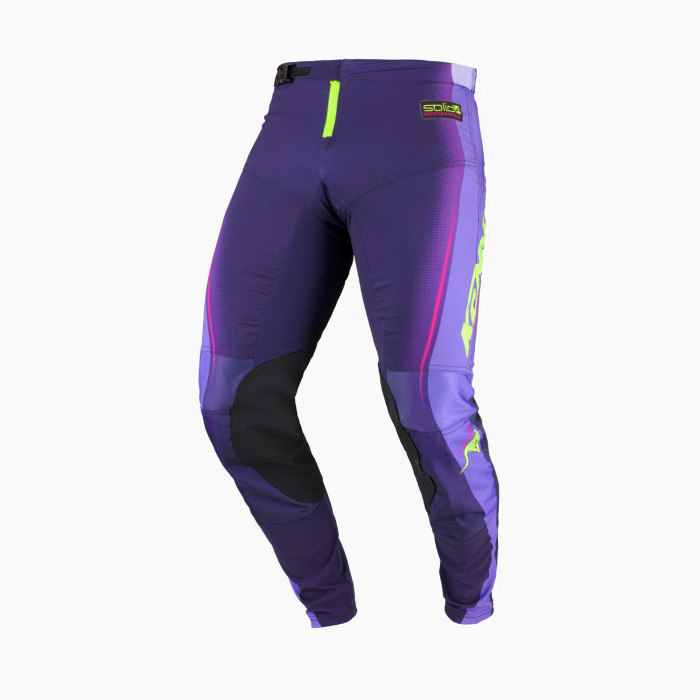 KENNY RACING PANTS CROSS ENDURO KID JUNIOR CHILDREN S PERFORMANCE SOLID PURPLE SIZE 28