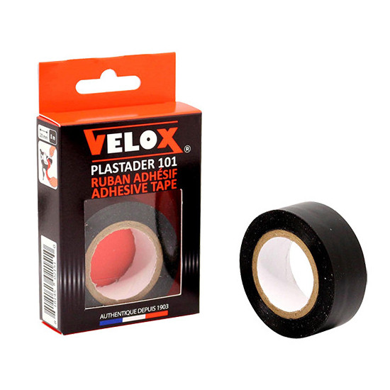 Vairo juosta plastikinė VELOX juoda 20mm x 8m blisterinė pakuotė PLASTADER PLASTO x1