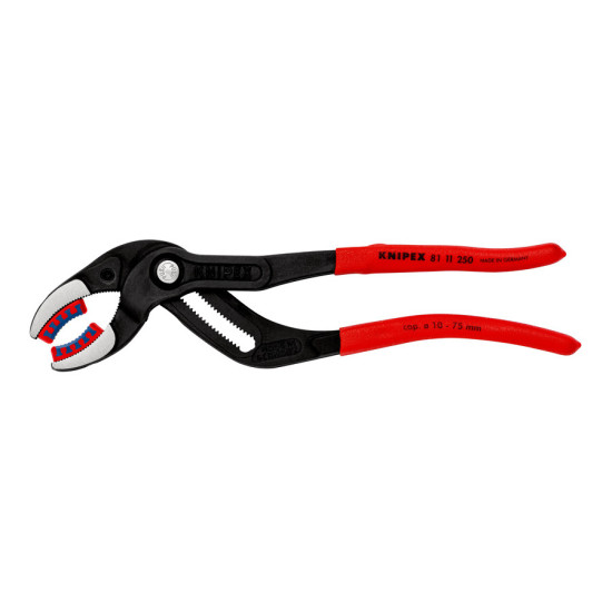 DAUGIAFUNKCĖS REPLĖS KNIPEX 250 mm TELESKOPINIO BALNELĖS VAMZDŽIO ŽIEDO IŠARDYMUI