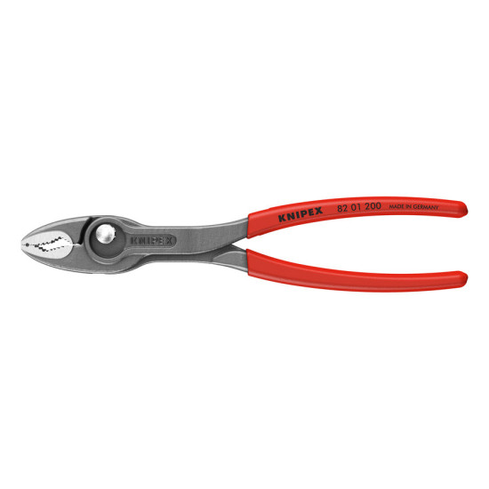 DAUGIAFUNKCINIAI APLANKYTOJAI KNIPEX TWINGRIP FRONTAL 200 mm RAUDONI