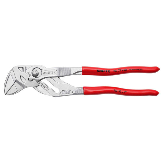KNIPEX 250 mm raudonos rakto replės