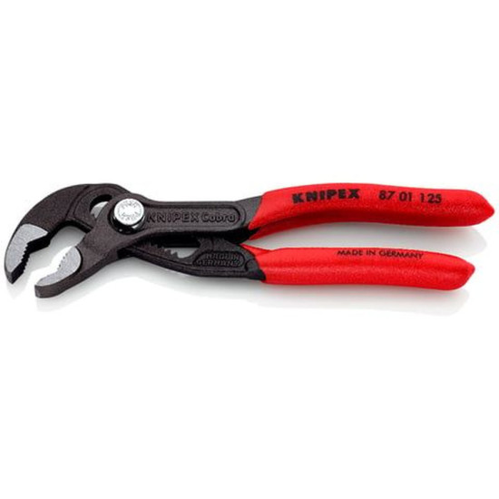 DAUGIAFUNKCĖS REPLĖS KNIPEX COBRA 125 mm RAUDONOS
