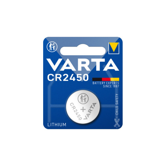 CR2450 3V VARTA ličio baterija 1 vnt.