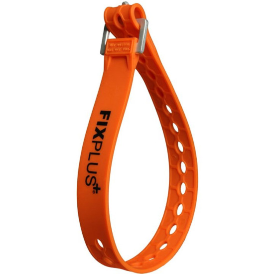 ĮTEMPIMO DIRŽELIS GUMINIAI FIXPLUS - ORANŽINIS 66 cm