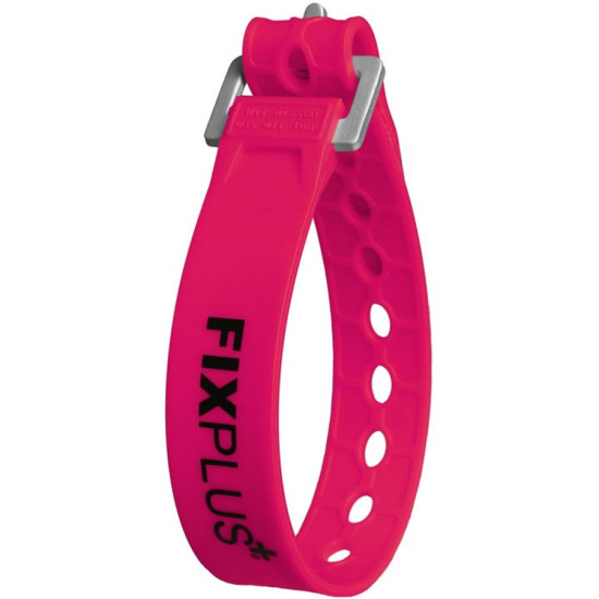 ĮTEMPIMO DIRŽELIS GUMINIAI FIXPLUS - ROŽINIS 35 cm