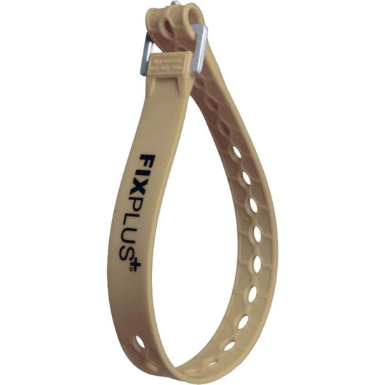ĮTEMPIMO DIRŽELIS GUMINIAI FIXPLUS - RUDA 46 cm