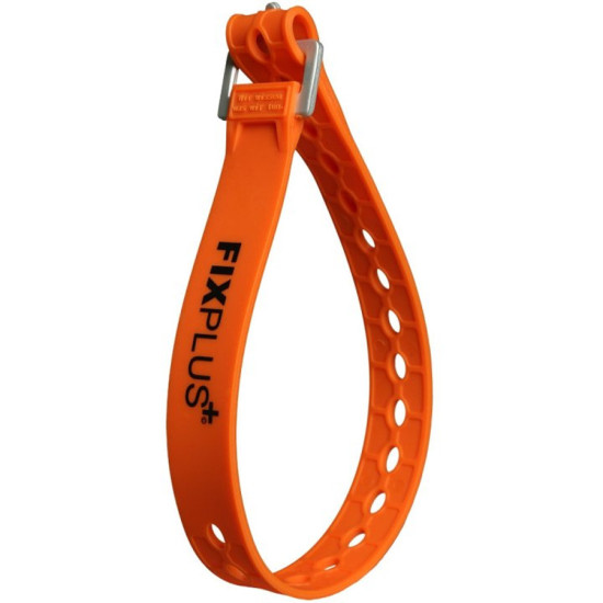 ĮTEMPIMO DIRŽELIS GUMINIAI FIXPLUS - ORANŽINIS 46 cm