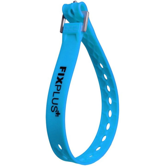 ĮTEMPIMO DIRŽELIS GUMINIAI FIXPLUS - MĖLYNI 46 cm