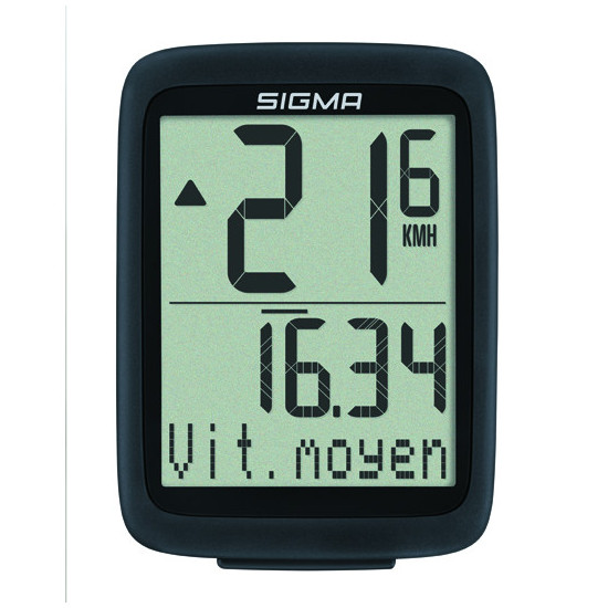 Spidometro dviračio laidas SIGMA BC 8.0 WR 8 FCTS juodas