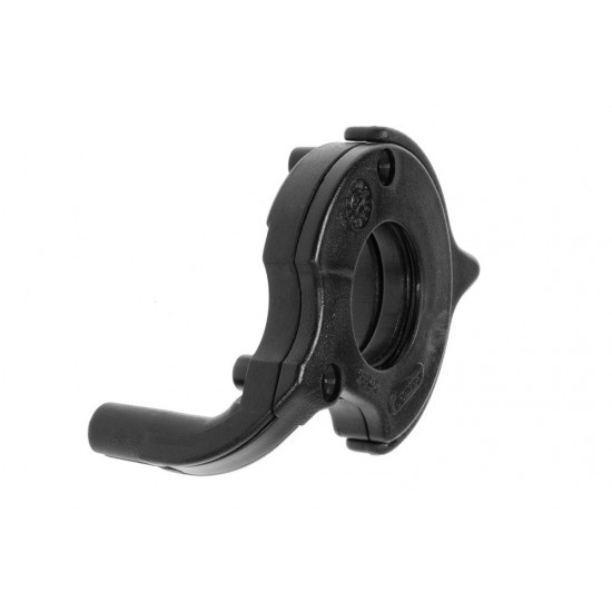 Universal grease fitting for 22mm handlebars
