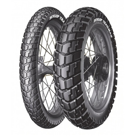 DUNLOP TIRE 110 80-18 TRAILMAX 58S TT REAR DOT 09 2024