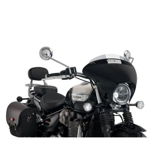 FAIRING PUIG BATWING SML FOR TRIUMPH BONEVILLE SPEEDMASTER 18-24 SPORT LIGHT SMOKE