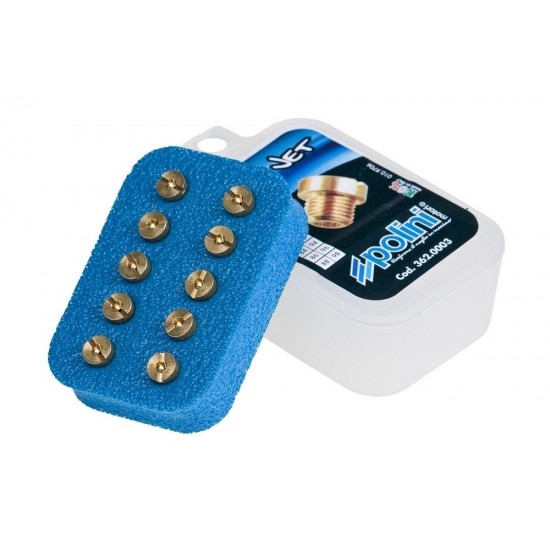 6mm žiklerių komplektas Polini 10vnt. (PHBH / PHBN / PHBL / PHVA / PHVB / VHST...)