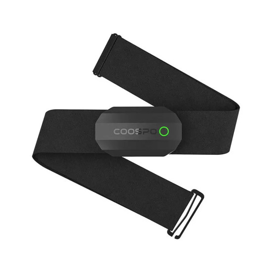 Širdies ritmo matuoklio dirželis COOSPO H808S su BLUETOOTH ir ANT+ ryšiu