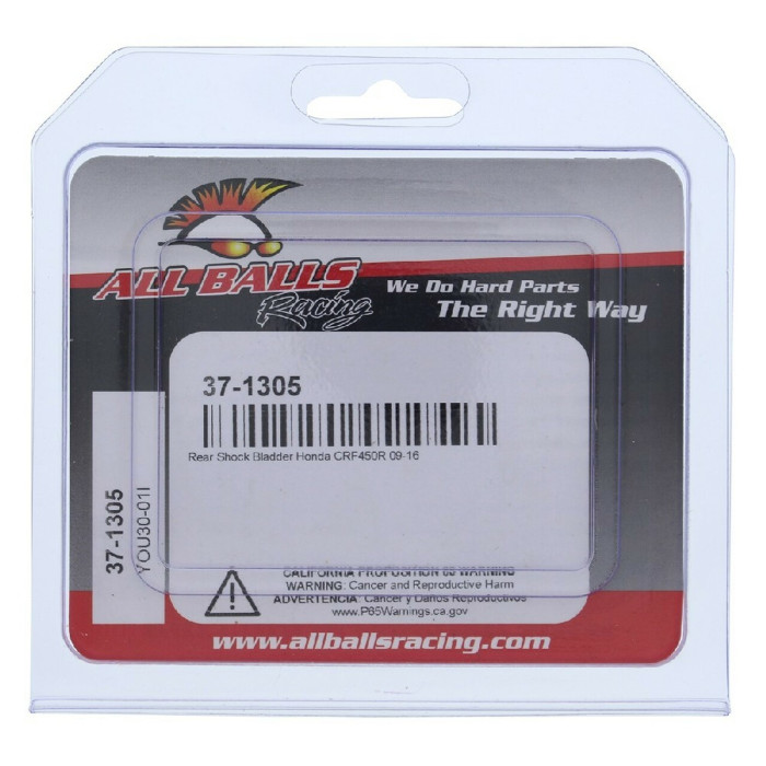 ALL BALLS membrane (BLADDER) rear shock absorber HONDA CRF450R 09-16
